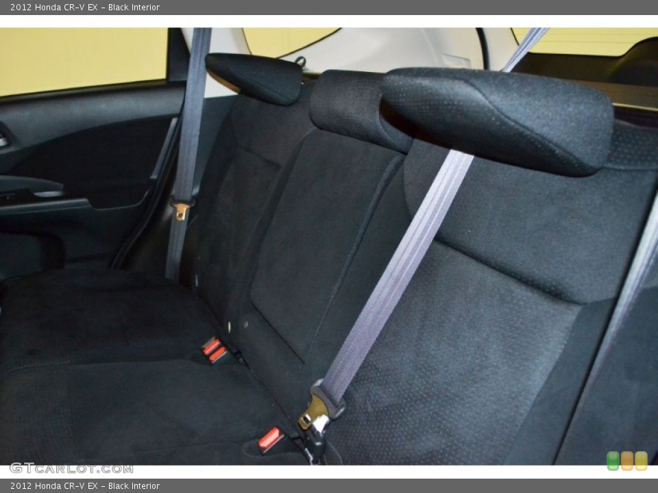 Black Interior Rear Seat for the 2012 Honda CR-V EX #72675019