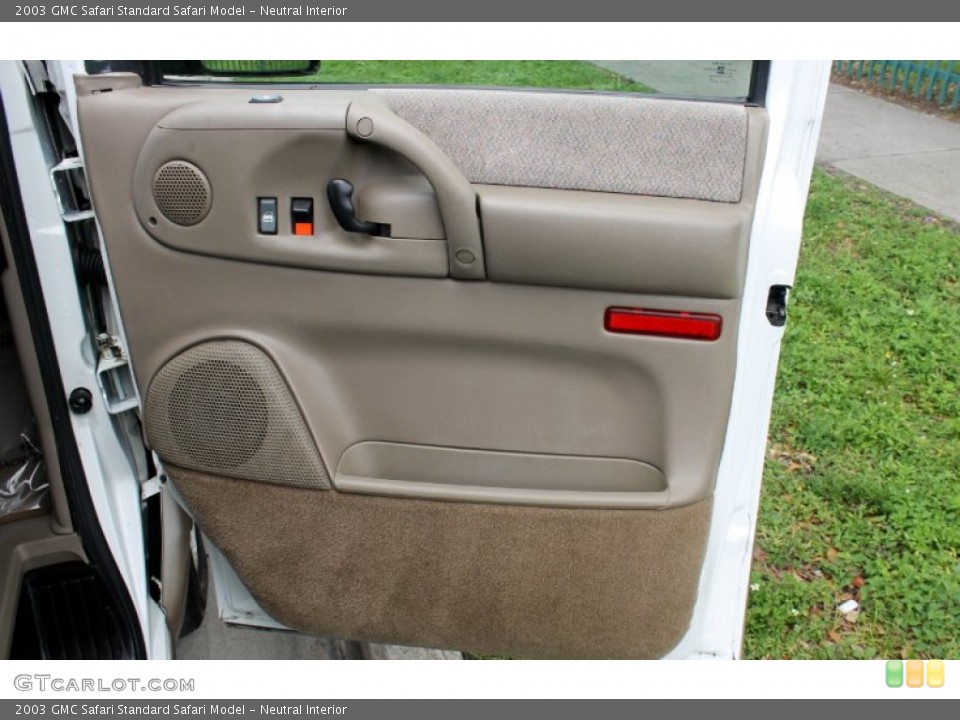 Neutral Interior Door Panel for the 2003 GMC Safari  #72679075