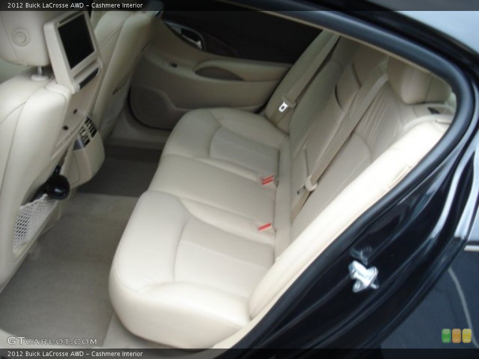 Cashmere Interior Rear Seat for the 2012 Buick LaCrosse AWD #72679786