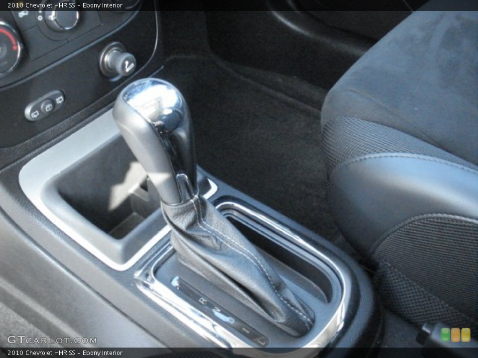 Ebony Interior Transmission for the 2010 Chevrolet HHR SS #72680774