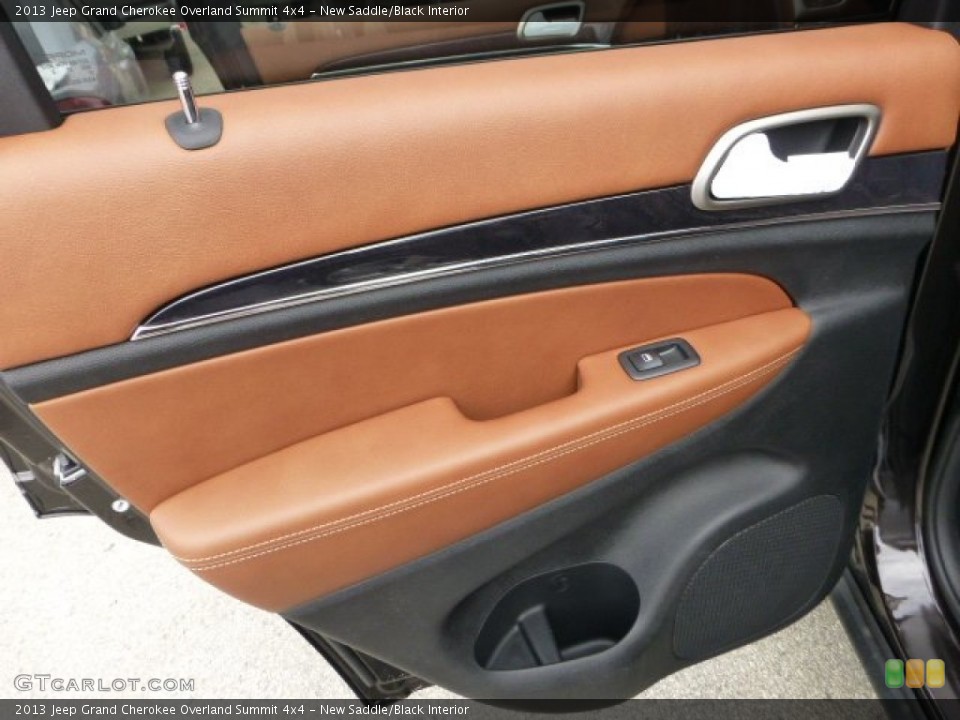 New Saddle/Black Interior Door Panel for the 2013 Jeep Grand Cherokee Overland Summit 4x4 #72680840