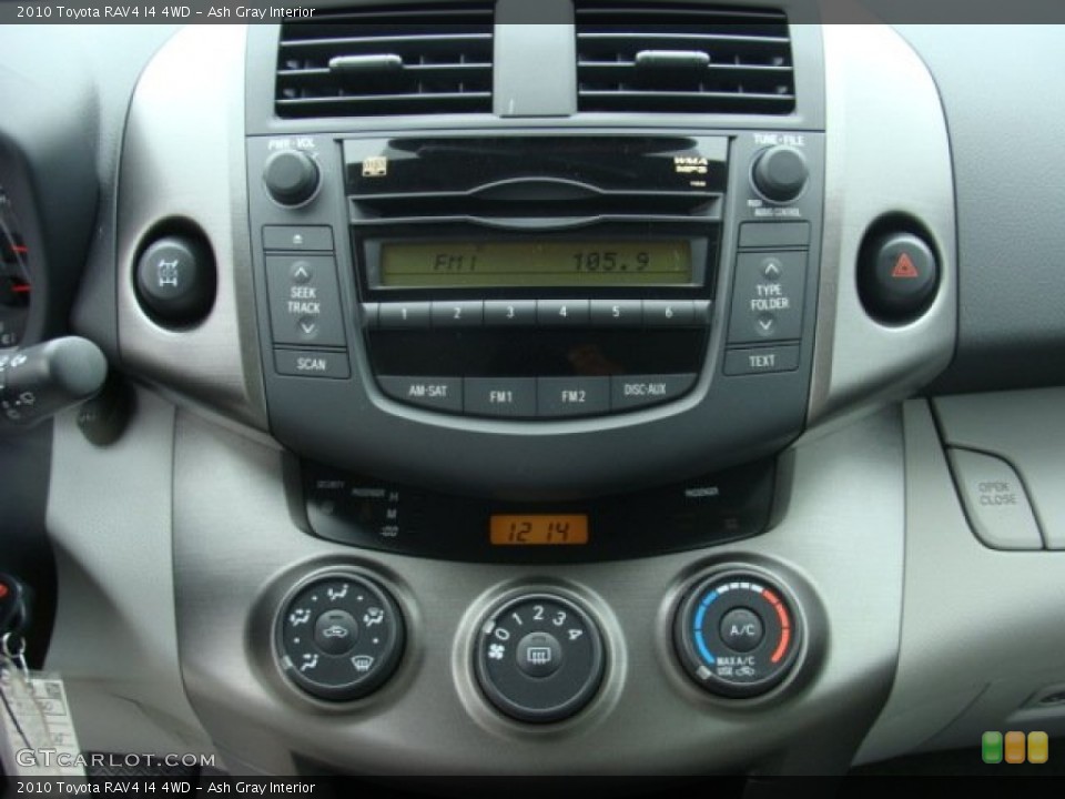 Ash Gray Interior Controls for the 2010 Toyota RAV4 I4 4WD #72681691
