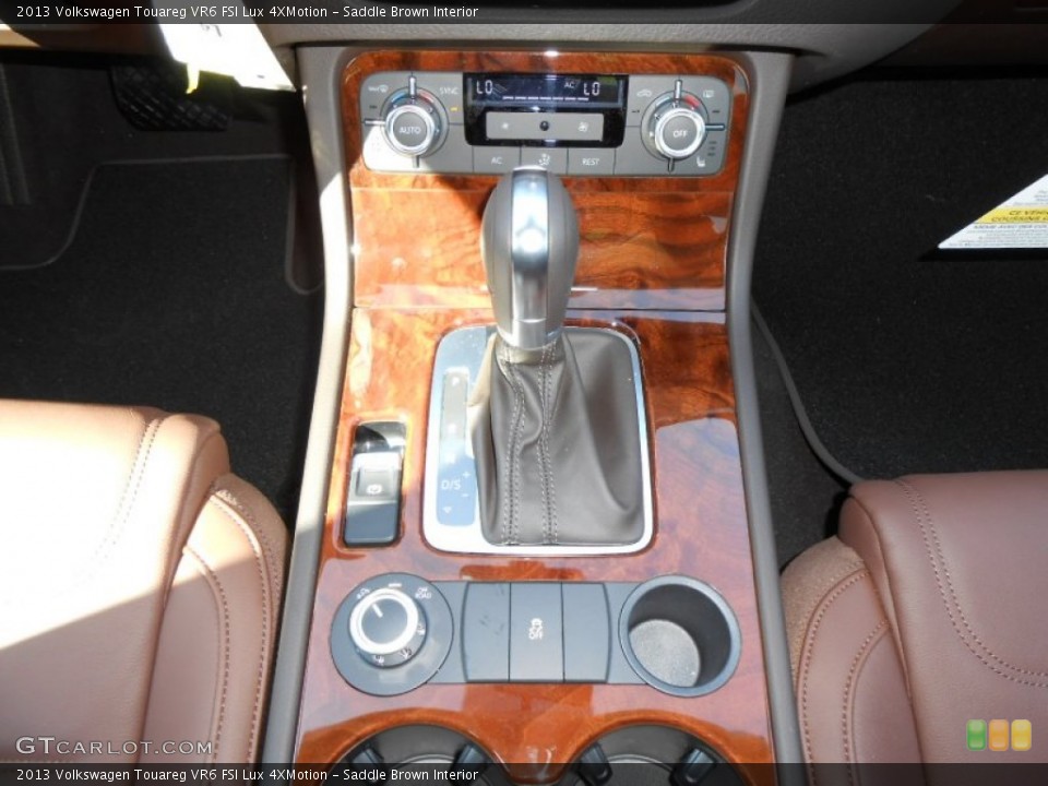 Saddle Brown Interior Transmission for the 2013 Volkswagen Touareg VR6 FSI Lux 4XMotion #72681841