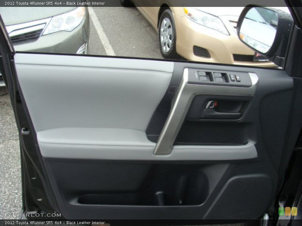 Black Leather Interior Door Panel for the 2012 Toyota 4Runner SR5 4x4 #72682186