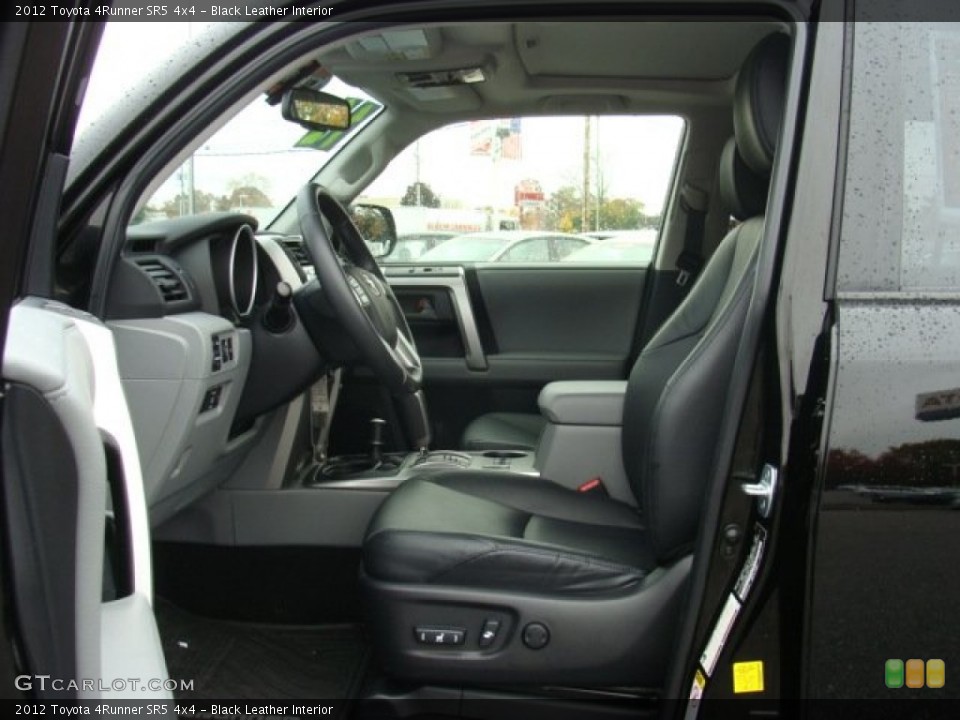 Black Leather Interior Photo for the 2012 Toyota 4Runner SR5 4x4 #72682208