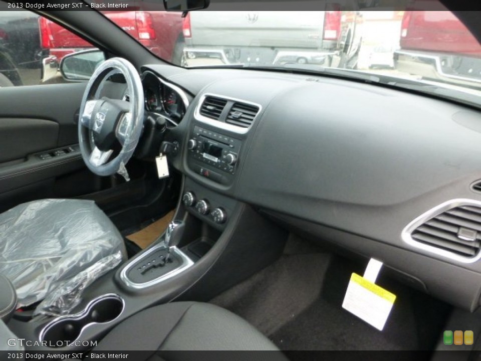 Black Interior Dashboard for the 2013 Dodge Avenger SXT #72682274