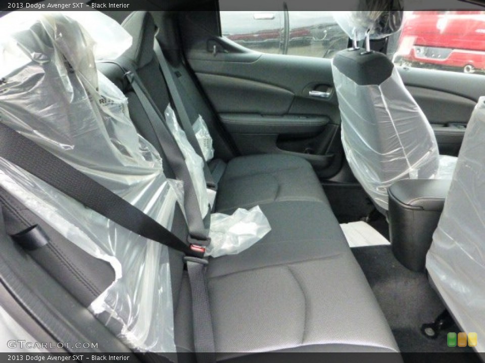 Black Interior Rear Seat for the 2013 Dodge Avenger SXT #72682329