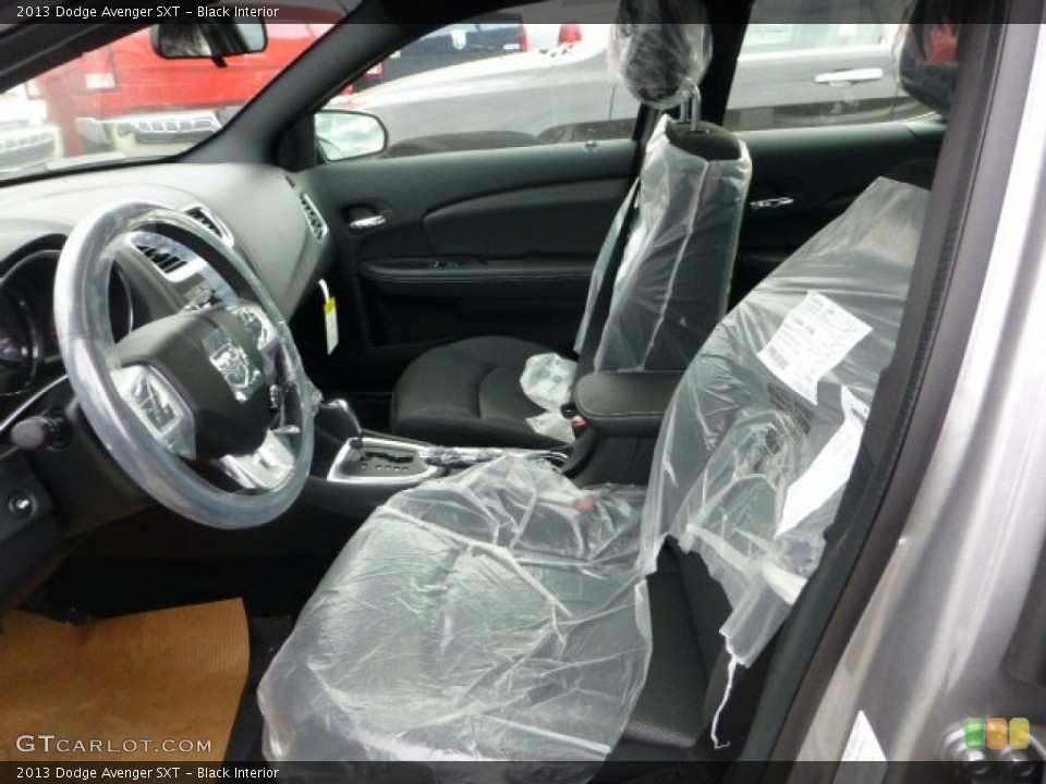 Black Interior Front Seat for the 2013 Dodge Avenger SXT #72682351