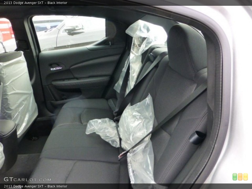 Black Interior Rear Seat for the 2013 Dodge Avenger SXT #72682369