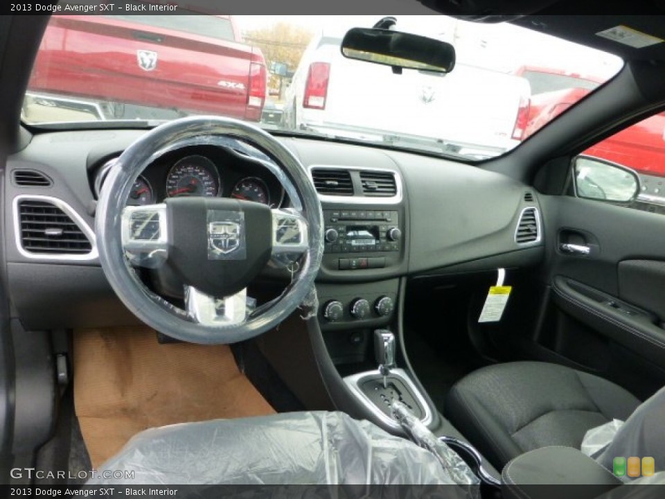 Black Interior Dashboard for the 2013 Dodge Avenger SXT #72682384