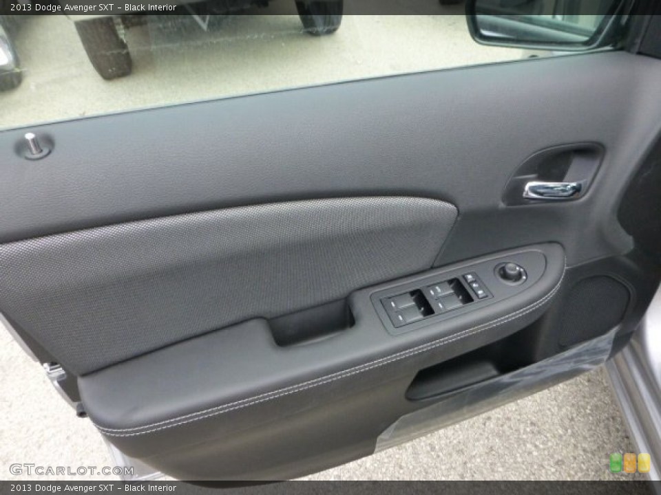 Black Interior Door Panel for the 2013 Dodge Avenger SXT #72682406