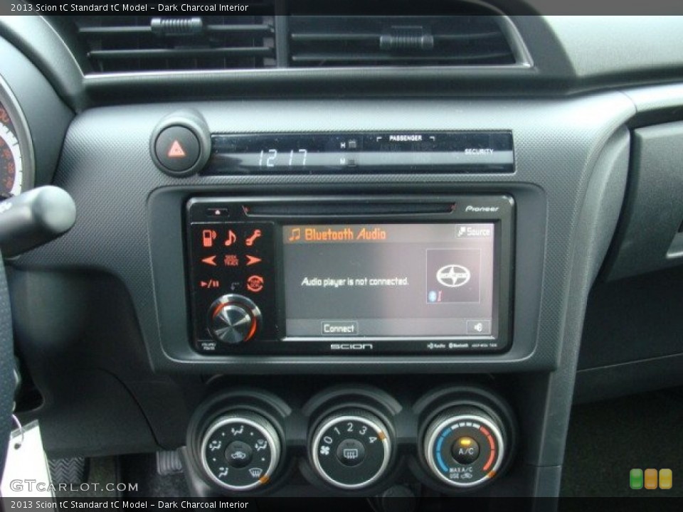 Dark Charcoal Interior Controls for the 2013 Scion tC  #72682897