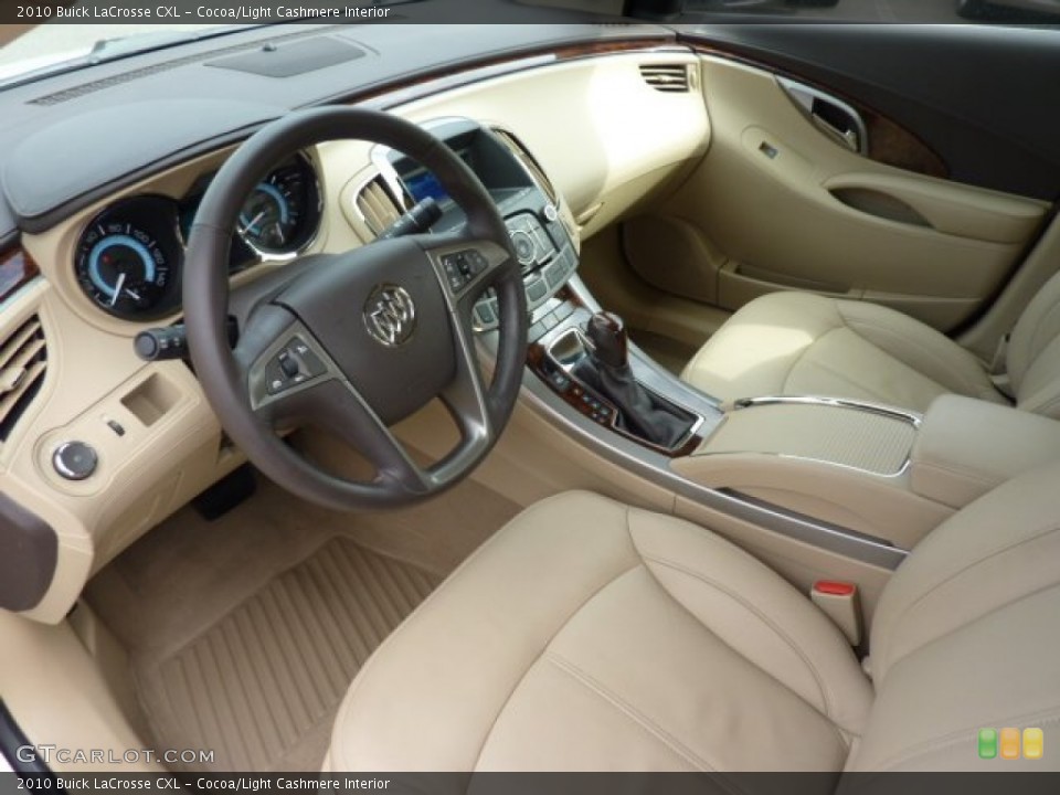 Cocoa/Light Cashmere Interior Prime Interior for the 2010 Buick LaCrosse CXL #72683023