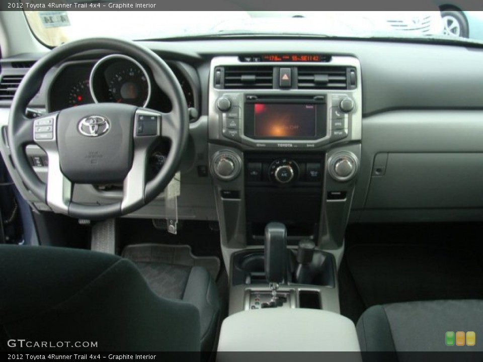 Graphite Interior Dashboard for the 2012 Toyota 4Runner Trail 4x4 #72683455