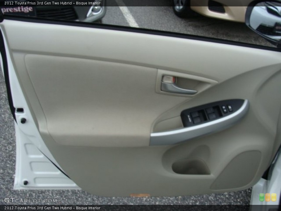 Bisque Interior Door Panel for the 2012 Toyota Prius 3rd Gen Two Hybrid #72684250