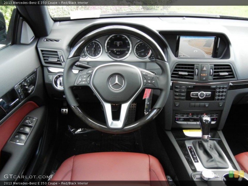 Red/Black Interior Dashboard for the 2013 Mercedes-Benz E 350 Coupe #72684718