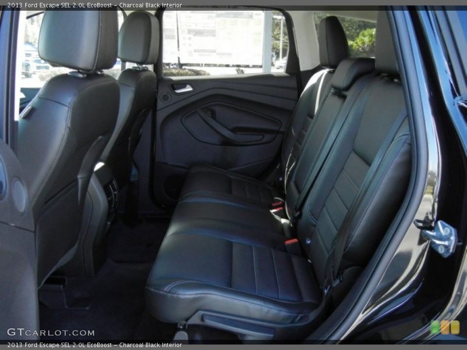 Charcoal Black Interior Rear Seat for the 2013 Ford Escape SEL 2.0L EcoBoost #72684997
