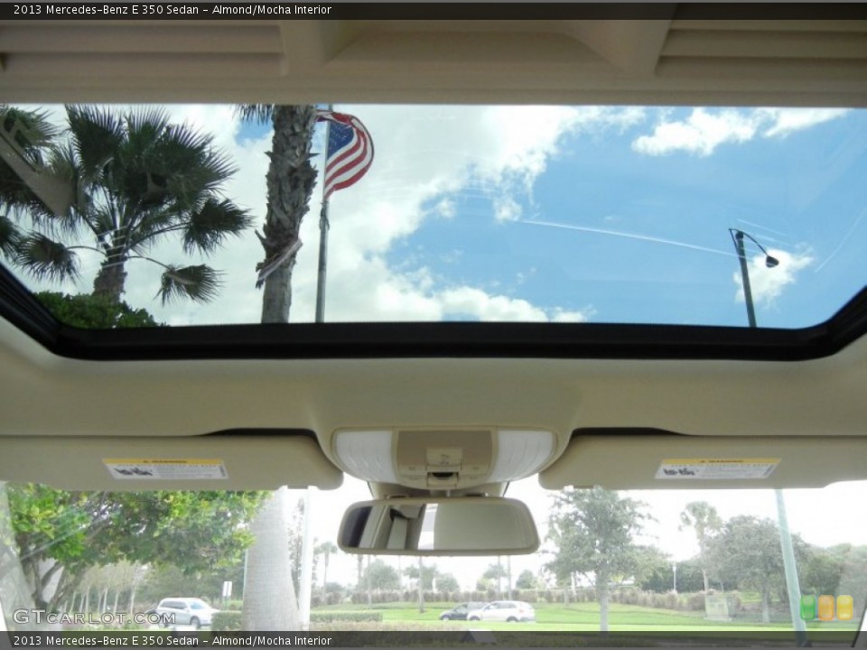 Almond/Mocha Interior Sunroof for the 2013 Mercedes-Benz E 350 Sedan #72685270