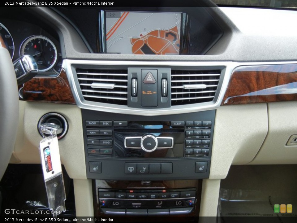 Almond/Mocha Interior Controls for the 2013 Mercedes-Benz E 350 Sedan #72685345