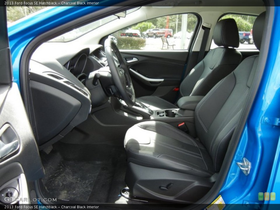 Charcoal Black Interior Front Seat for the 2013 Ford Focus SE Hatchback #72685543