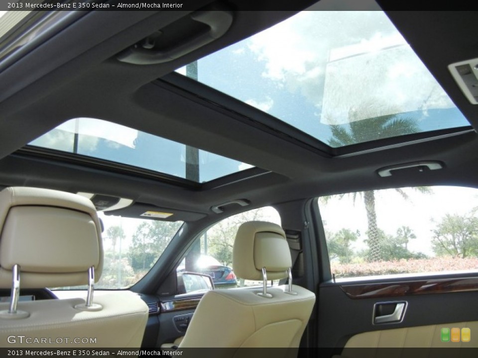 Almond/Mocha Interior Sunroof for the 2013 Mercedes-Benz E 350 Sedan #72685570