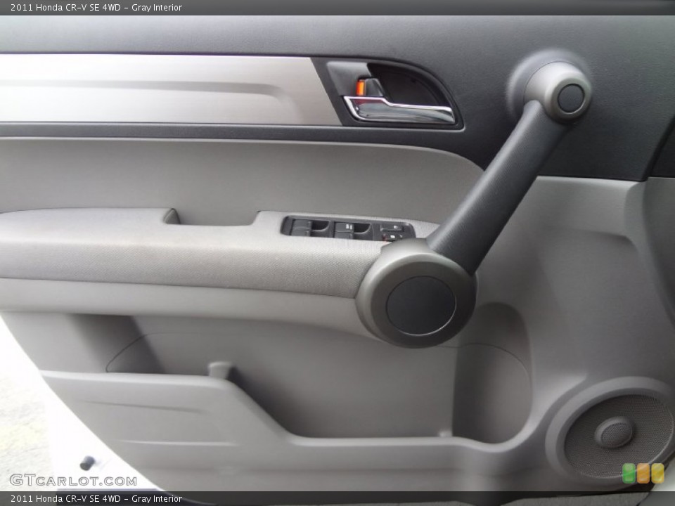 Gray Interior Door Panel for the 2011 Honda CR-V SE 4WD #72685584
