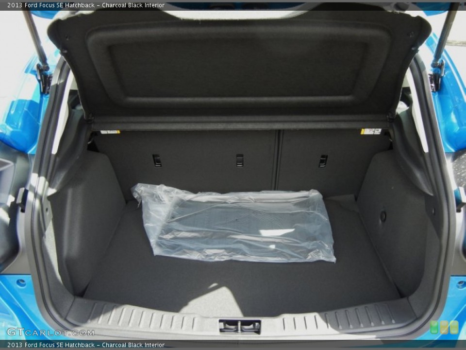 Charcoal Black Interior Trunk for the 2013 Ford Focus SE Hatchback #72685652