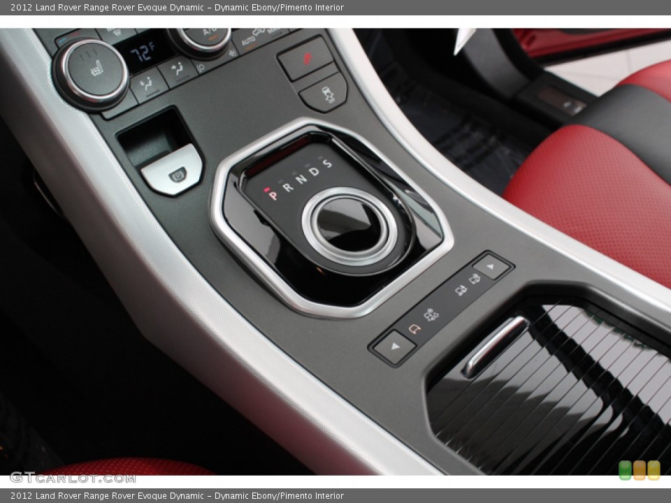 Dynamic Ebony/Pimento Interior Transmission for the 2012 Land Rover Range Rover Evoque Dynamic #72686716