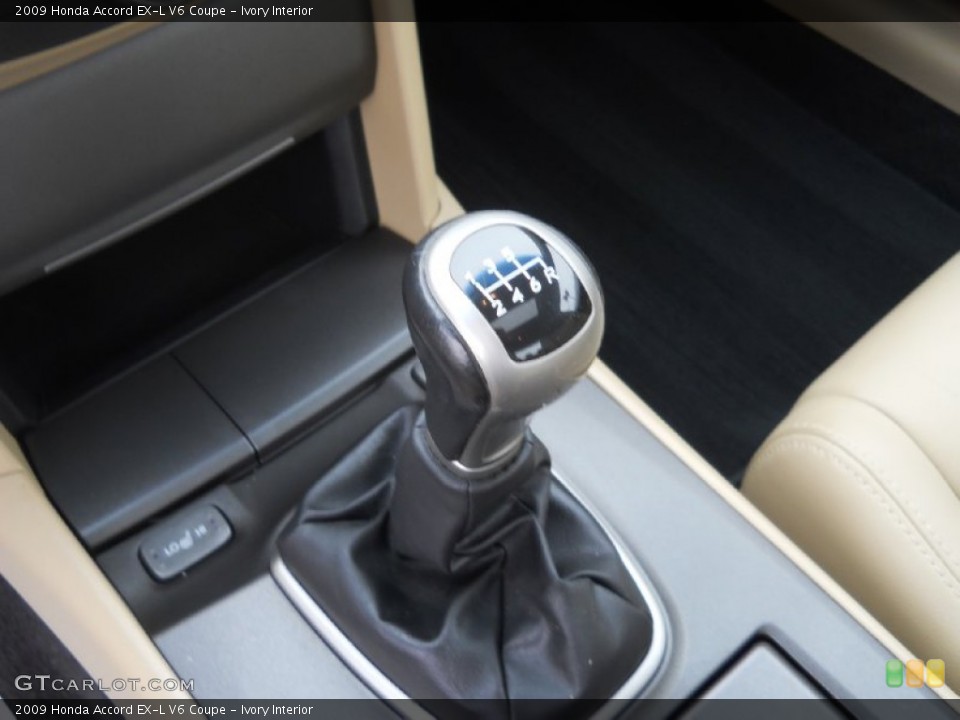Ivory Interior Transmission for the 2009 Honda Accord EX-L V6 Coupe #72687664