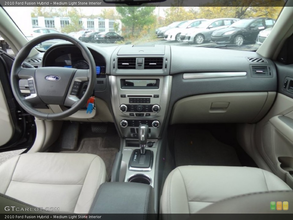 Medium Light Stone Interior Dashboard for the 2010 Ford Fusion Hybrid #72688133