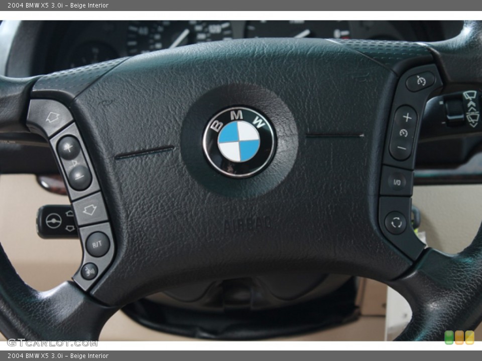 Beige Interior Controls for the 2004 BMW X5 3.0i #72688260