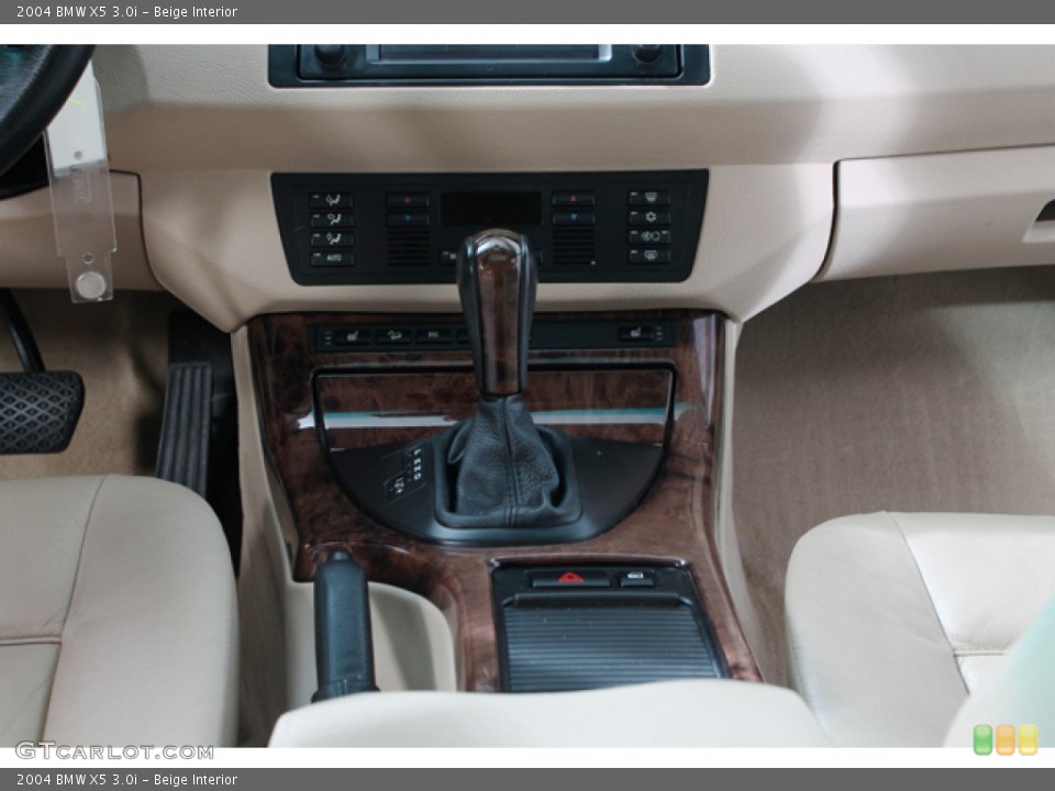Beige Interior Transmission for the 2004 BMW X5 3.0i #72688336