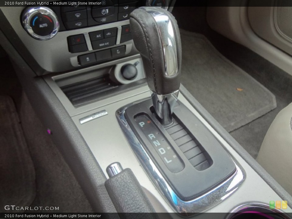 Medium Light Stone Interior Transmission for the 2010 Ford Fusion Hybrid #72688387