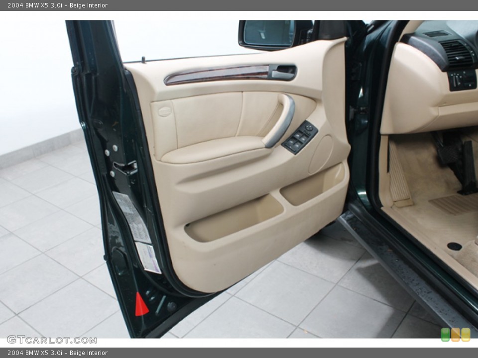 Beige Interior Door Panel for the 2004 BMW X5 3.0i #72688468