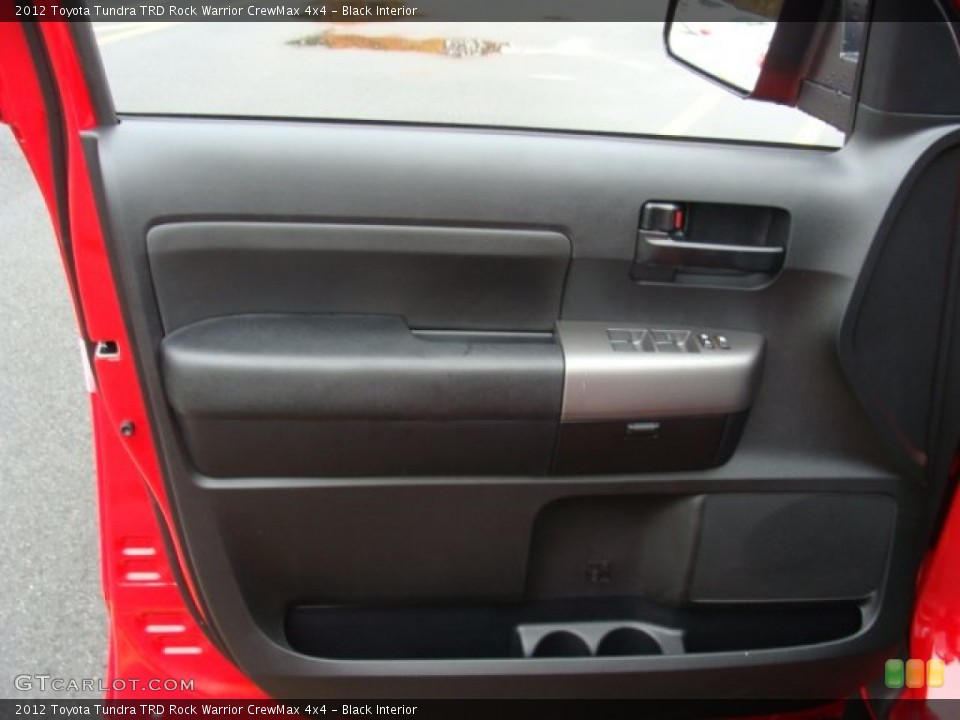 Black Interior Door Panel for the 2012 Toyota Tundra TRD Rock Warrior CrewMax 4x4 #72690578