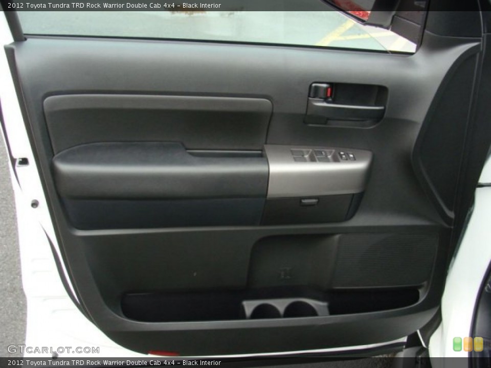 Black Interior Door Panel for the 2012 Toyota Tundra TRD Rock Warrior Double Cab 4x4 #72690802
