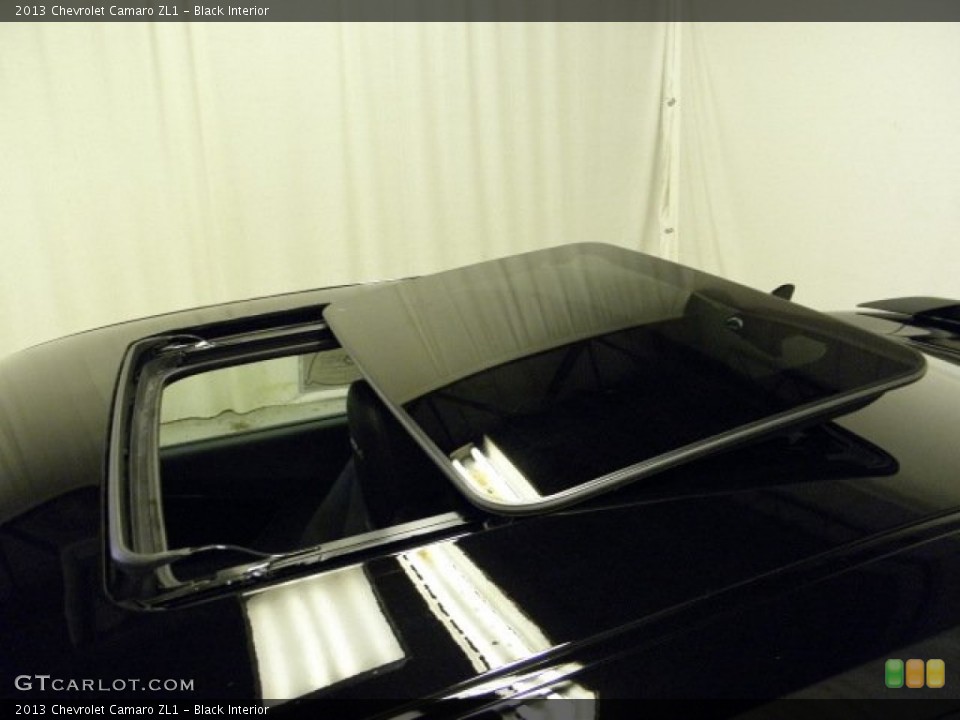 Black Interior Sunroof for the 2013 Chevrolet Camaro ZL1 #72692543