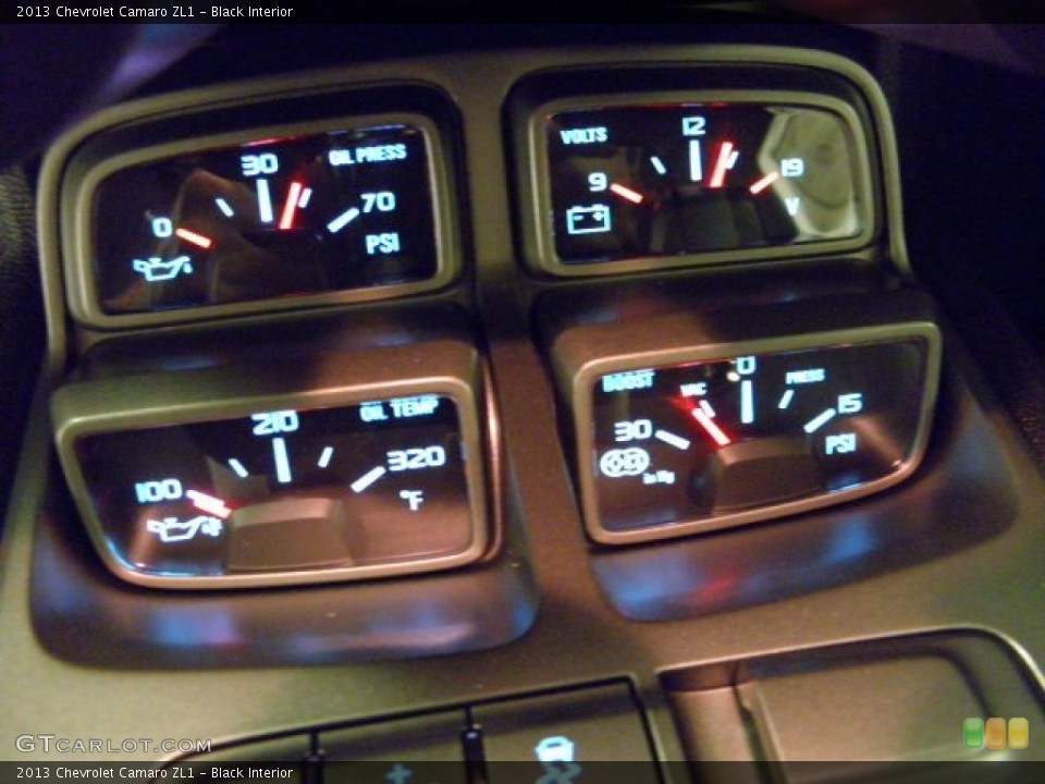 Black Interior Gauges for the 2013 Chevrolet Camaro ZL1 #72692605