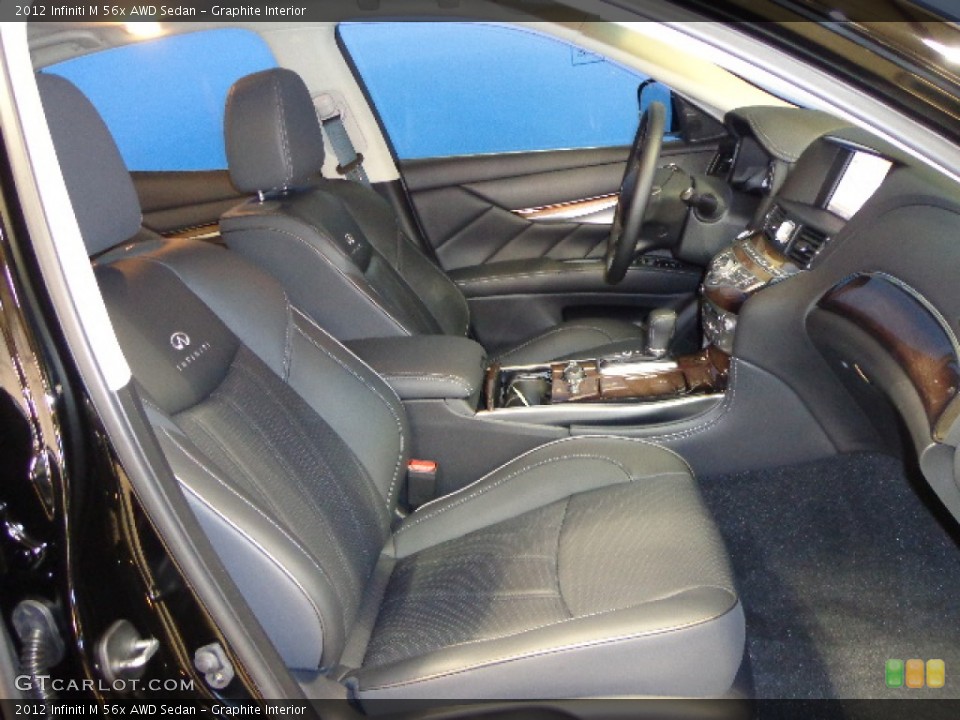 Graphite Interior Photo for the 2012 Infiniti M 56x AWD Sedan #72692893