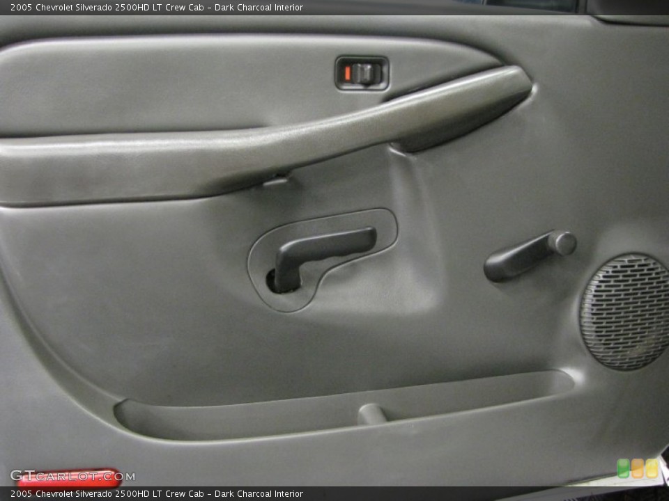 Dark Charcoal Interior Door Panel for the 2005 Chevrolet Silverado 2500HD LT Crew Cab #72694003