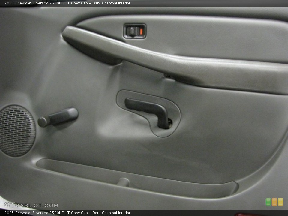 Dark Charcoal Interior Door Panel for the 2005 Chevrolet Silverado 2500HD LT Crew Cab #72694027