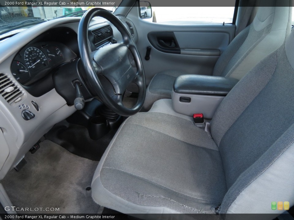 Medium Graphite Interior Photo for the 2000 Ford Ranger XL Regular Cab #72694081
