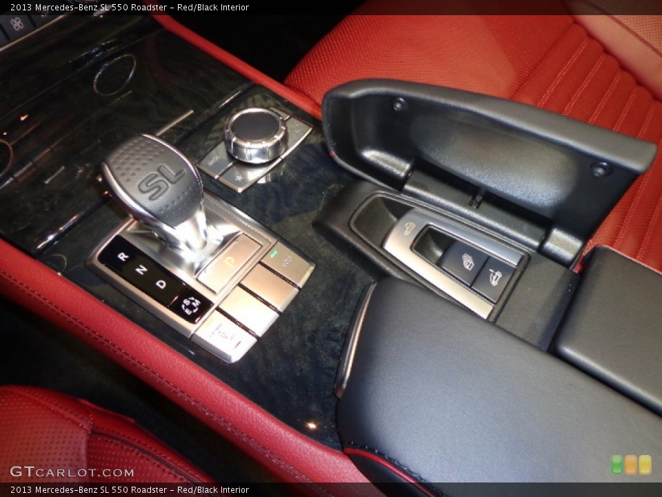 Red/Black Interior Transmission for the 2013 Mercedes-Benz SL 550 Roadster #72695140