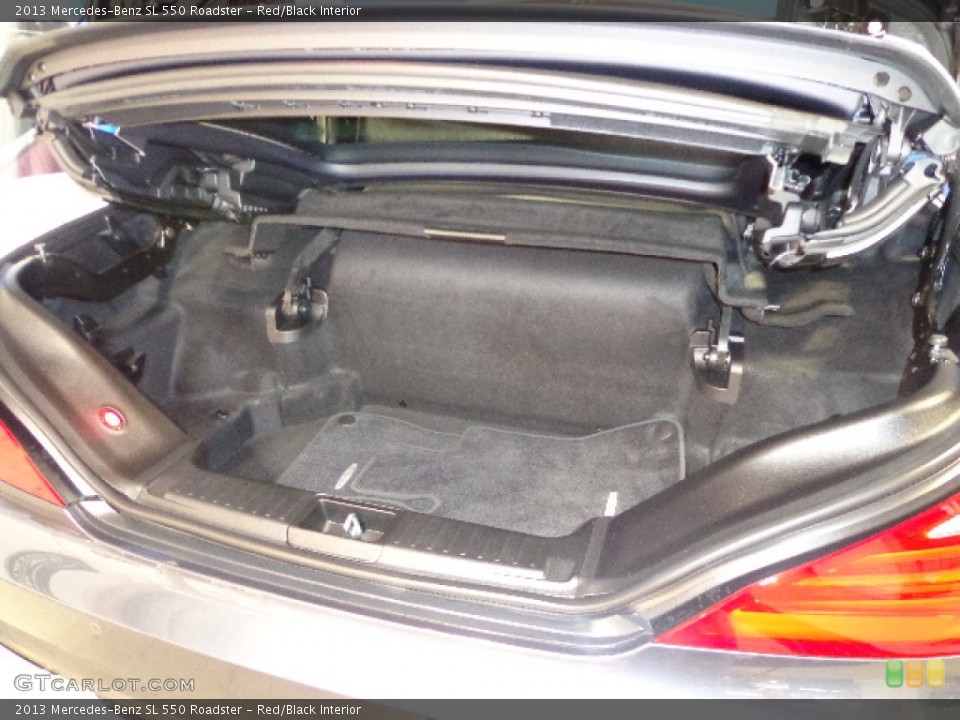 Red/Black Interior Trunk for the 2013 Mercedes-Benz SL 550 Roadster #72695164