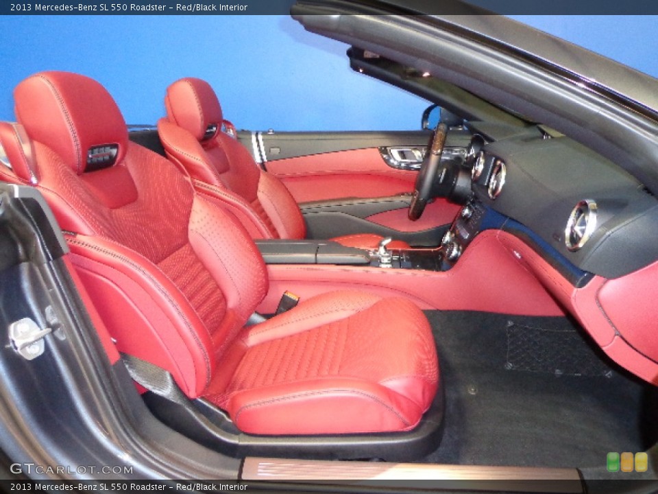 Red/Black Interior Photo for the 2013 Mercedes-Benz SL 550 Roadster #72695176