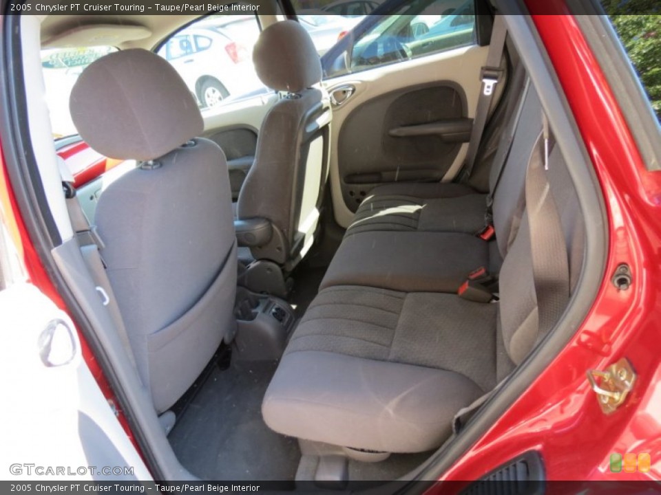 Taupe/Pearl Beige Interior Rear Seat for the 2005 Chrysler PT Cruiser Touring #72696188