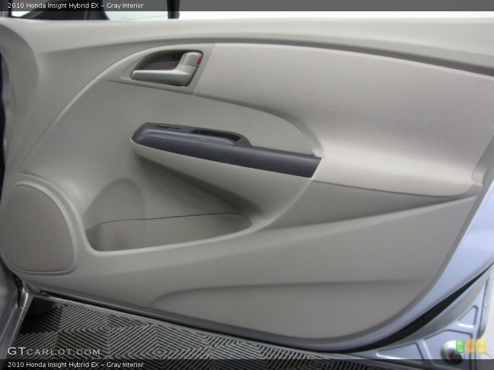 Gray Interior Door Panel for the 2010 Honda Insight Hybrid EX #72696202