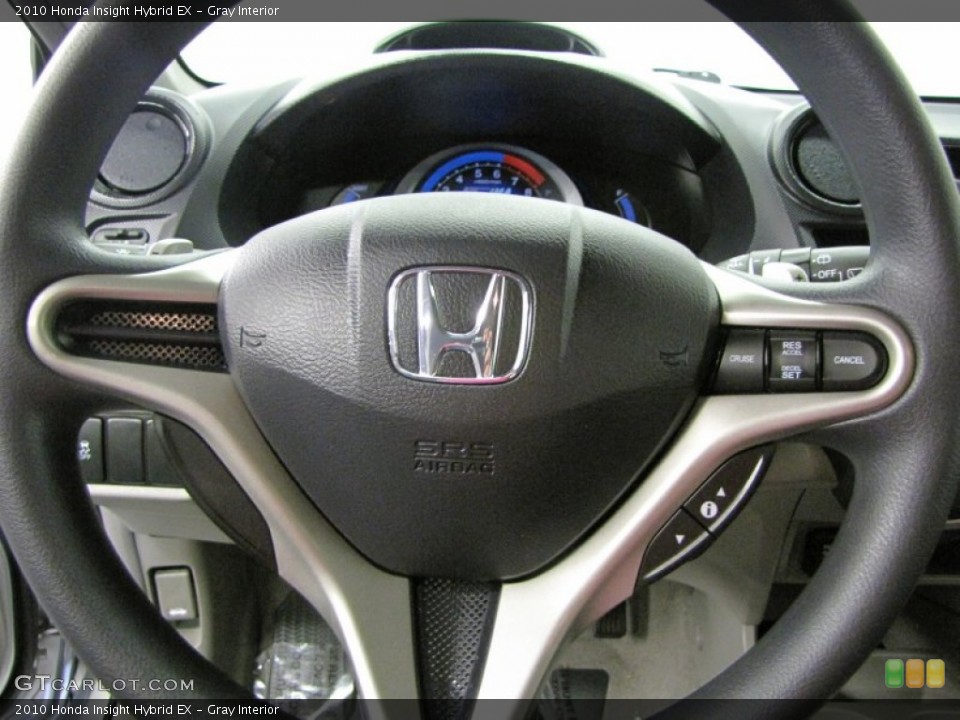 Gray Interior Steering Wheel for the 2010 Honda Insight Hybrid EX #72696213