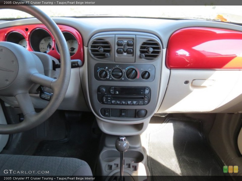 Taupe/Pearl Beige Interior Controls for the 2005 Chrysler PT Cruiser Touring #72696218