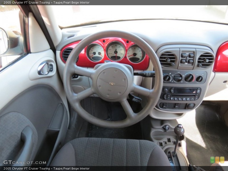 Taupe/Pearl Beige Interior Dashboard for the 2005 Chrysler PT Cruiser Touring #72696233